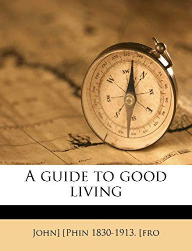 Cover of A Guide to Good Living