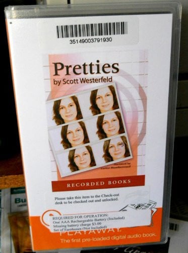Cover of Pretties (The Uglies Series, Book 2) [Unabridged] by Scott Westerfeld (Author), Carine Montbertrand & (Narrator) Prerecorded Playaway Audio (The Uglies Series, Book 2)