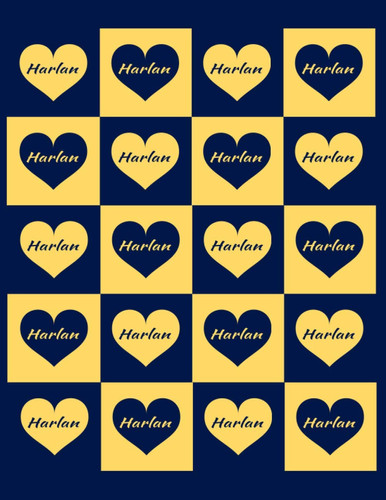 Cover of HARLAN: Beautiful Harlan Present - Perfect Personalized Harlan Gift (Harlan Notebook / Harlan Journal)