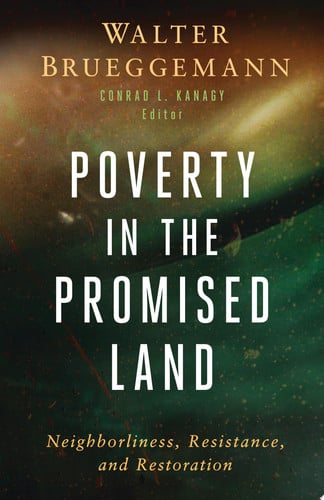 Cover of Poverty in the Promised Land: Neighborliness, Resistance, and Restoration