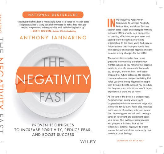 Cover of The Negativity Fast: Proven Techniques to Increase Positivity, Reduce Fear, and Boost Success