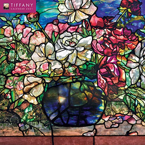 Cover of Tiffany Wall Calendar 2021 (Art Calendar).
