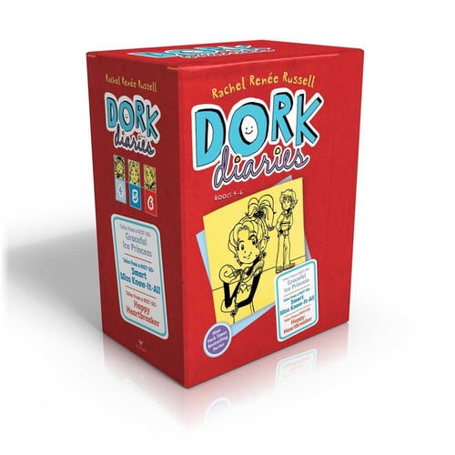 Cover of Dork Diaries Boxed Set (Books 4-6) Dork Diaries 4; Dork Diaries 5; Dork Diaries 6