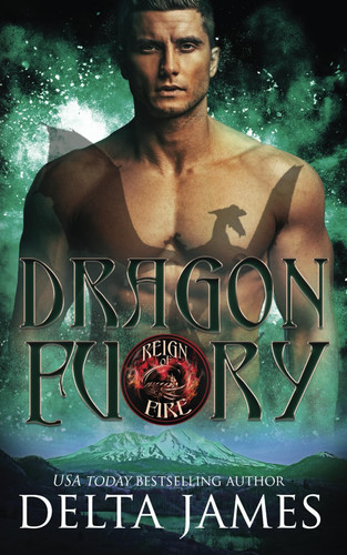 Cover of Dragon Fury: A Fated Mate Dragon Shifter Romance (Reign of Fire)