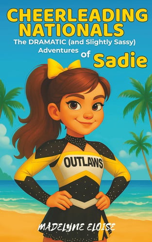 Cover of Cheerleading Nationals The DRAMATIC (and Slightly Sassy) Adventures of Sadie: A Laugh-out-loud Cheer Story About Besties, Backflips, and Standing Up ... Off the Mat. (Sadie Cheerleading Adventures)