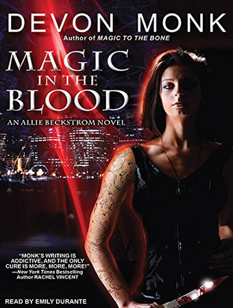 Cover of Magic in the Blood (Allie Beckstrom, 2)