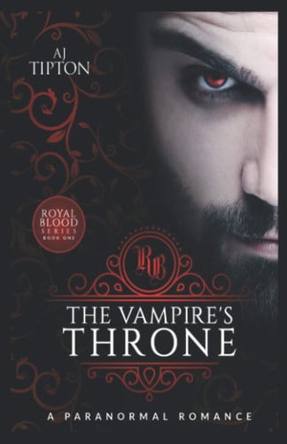 Cover of The Vampire's Throne (Royal Blood #1)