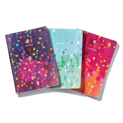 Cover of High Note Colorful Composition Notebook Journal, 3 Pack, 5.75" X 8.25", 64 Wide Ruled Pages, Small Notebooks for School, Journaling, Writing, Planner, by Sarah Coey