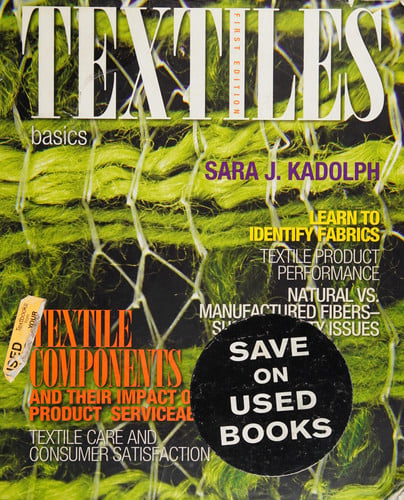 Cover of Textiles