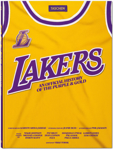 Cover of Lakers: An Official History of the Purple & Gold