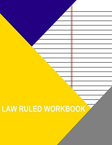 Cover of Law Ruled Workbook