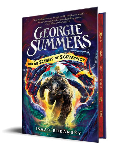 Cover of Georgie Summers and the Scribes of Scatterplot