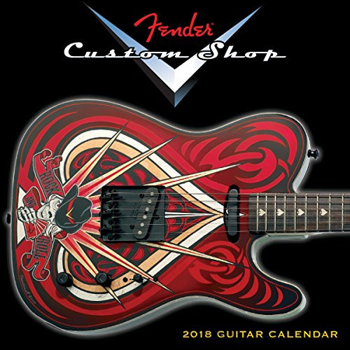 Cover of Fender Custom Shop Guitars 2018 Mini Calendar (CS0196)
