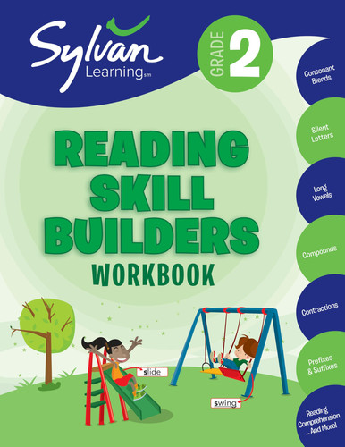 Cover of 2nd Grade Reading Skill Builders Workbook Consonant Blends, Silent Letters, Long Vowels, Compounds, Contractions, Prefixes and Suffixes, Reading Comprehension and More