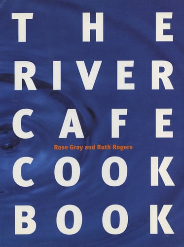 Cover of The River Café Cookbook. [1]