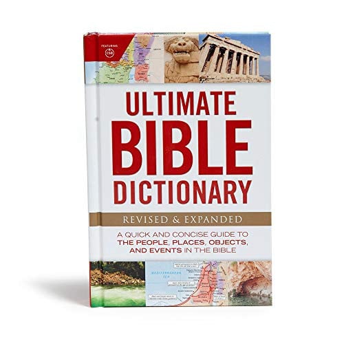 Cover of Ultimate Bible Dictionary A Quick and Concise Guide to the People, Places, Objects, and Events in the Bible