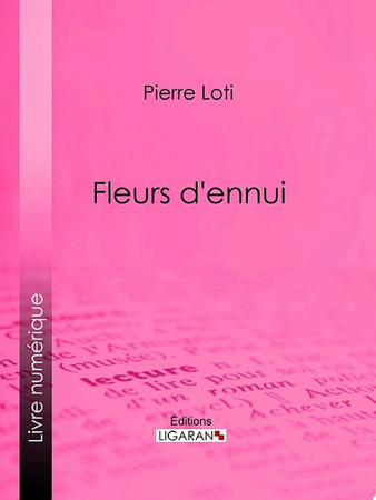 Cover of Fleurs D'ennui
