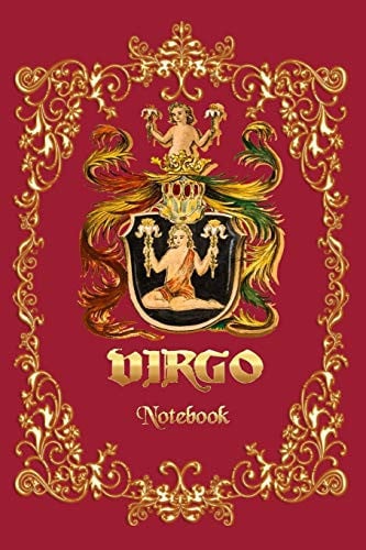 Cover of Virgo Notebook - a Notebook for Virgo Zodiac Sign People, 6x9 -(120 Pages)