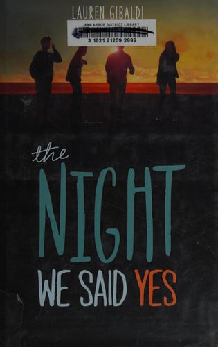Cover of The Night We Said Yes (The Night We Said Yes, #1)