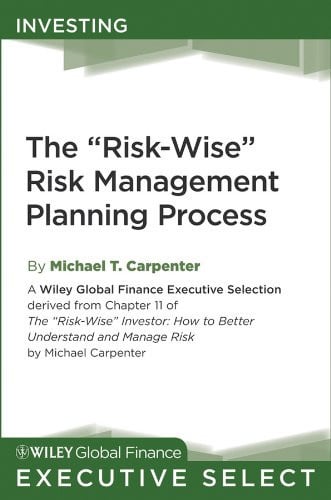 Cover of The 'Risk-wise' Risk Management Planning Process