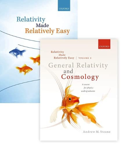 Cover of Relativity Made Relatively Pack, Volumes 1 and 2 (Hardback) Volume 1: Relativity Made Relatively Easy, Volume 2: General Relativity and Cosmology