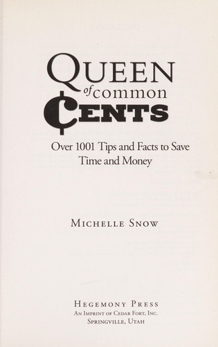 Cover of Queen of Common Cents