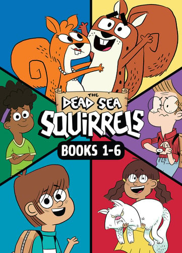 Cover of The Dead Sea Squirrels. Books 1-6