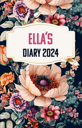 Cover of Ella's Diary: Ella Planner, Ella Journal, Gift for Ella
