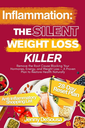 Cover of Inflammation: The Silent Weight Loss Killer: Remove the Root Cause Blocking Your Hormones, Energy, and Weight Loss — A Proven Plan to Restore Health Naturally
