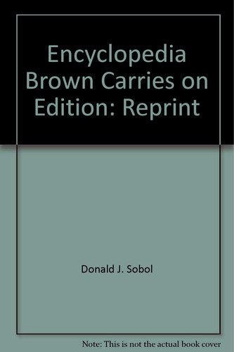 Cover of Encyclopedia Brown Carries On
