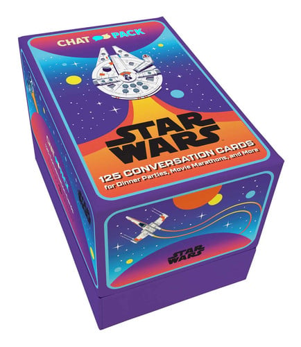 Cover of Star Wars: 125 Conversation Cards for Dinner Parties, Movie Marathons, and More