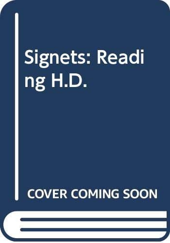 Cover of Signets: Reading H.D.