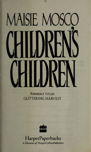 Cover of Children's Children