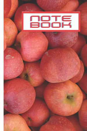 Cover of Notebook: Lovely Red Apples