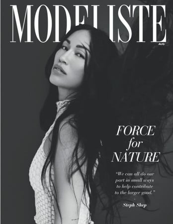 Cover of Modeliste August 2022: Steph Shep