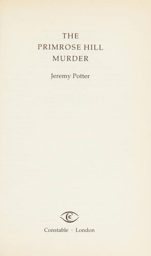 Cover of Primrose Hill Murder
