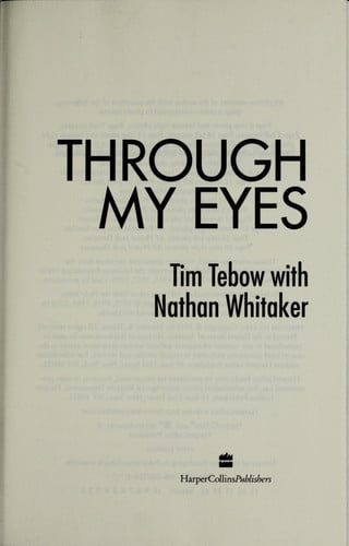 Cover of Through My Eyes
