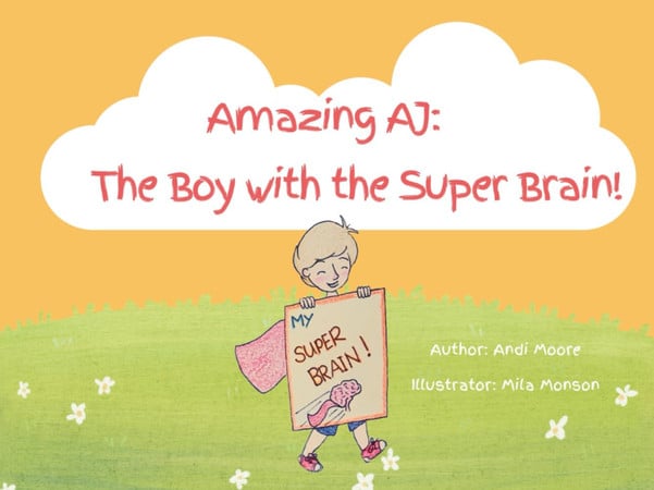 Cover of Amazing AJ: The Boy With the Super Brain
