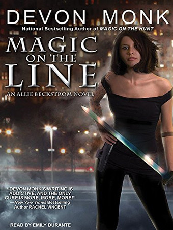 Cover of Magic on the Line (Allie Beckstrom, 7)