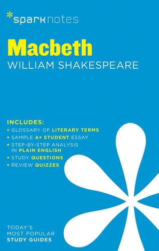 Cover of Macbeth SparkNotes Literature Guide