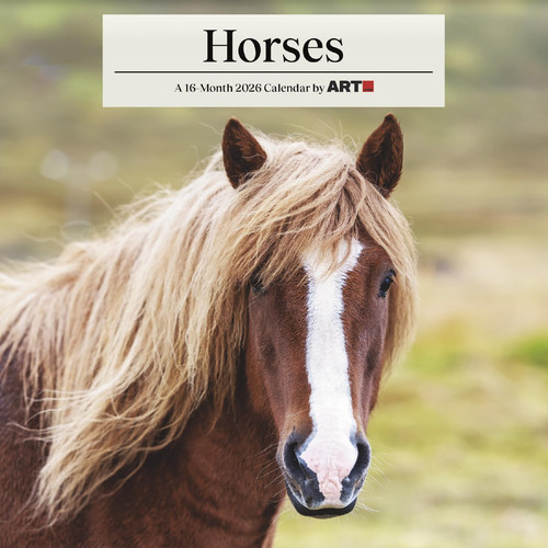 Cover of 2026 Horses Mini Wall Calendar
