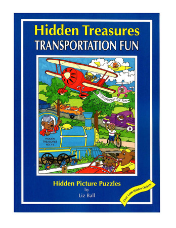 Cover of Transportation Fun: Hidden Picture Puzzles (Hidden Pictures)