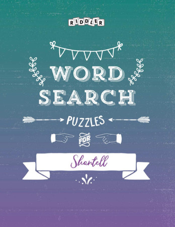 Cover of Word Search Puzzles for Shantell
