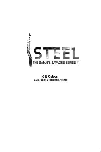Cover of Steel (Satan's Savages MC, #1)