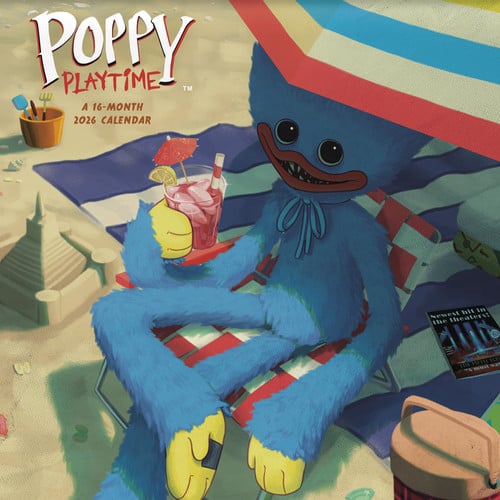 Cover of 2026 Poppy Playtime Wall Calendar