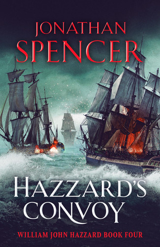 Cover of Hazzard's Convoy: A Gripping Napoleonic Naval Adventure
