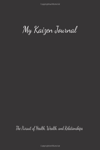 Cover of My Kaizen Journal - Da Vinci