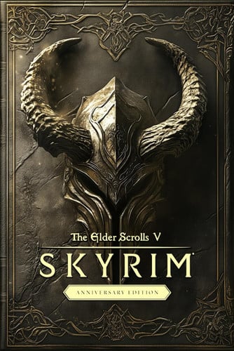 Cover of The Elder Scrolls V Skyrim Anniversary Edition: THE COMPREHENSIVE OFFICIAL GAME GUIDE (Latest Updated 2024): Complete Walkthrough and Strategy, Main ... Alchemy, Enchanting, Smithing And More!
