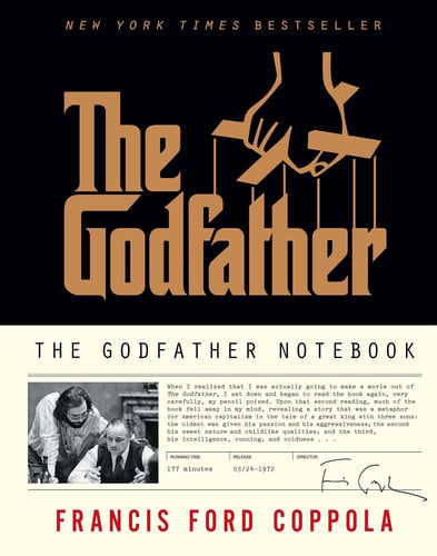 Cover of The Godfather notebook