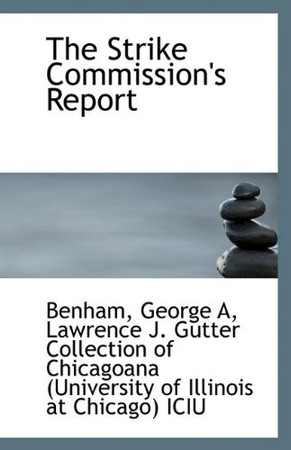 Cover of The Strike Commission's Report